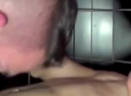 Flo fucked by Ricjy in sauna first time with a gay