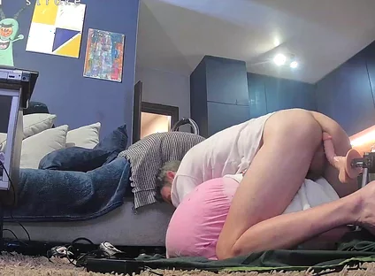 Kiara take two dildos in ass