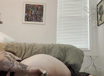 Clit Caged, Butt Plugged for Daddy