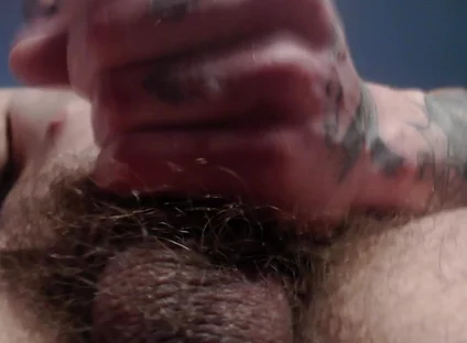 Straight Thick Cock and Hairy Balls on Your Face - Worship My Dick My Biceps