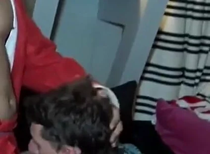 Straight boy fucked by Latino for Christmas surprise