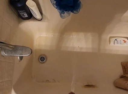 Pissing in the Tub.