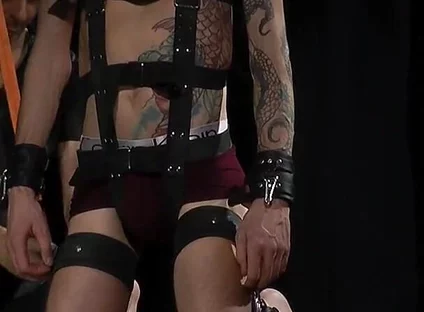 Nicky Restrain Tickling Move