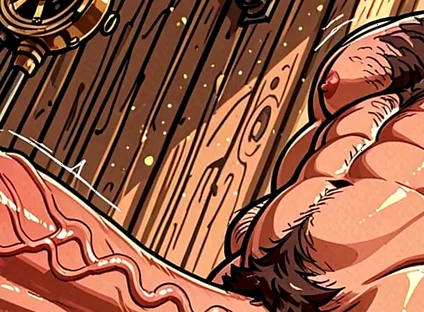 Horny Boxers Showing Athletic Bodies and Monster Cocks