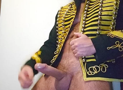 Daddy Huge Cock Masturbating