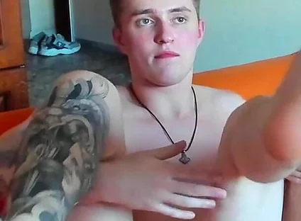 Sweet Guys Show Their Feet
