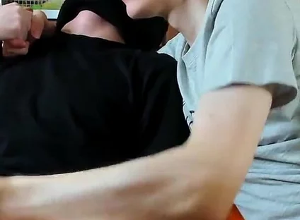 I Like to Jerk My Buddy's Dick When He Is Visiting Me!